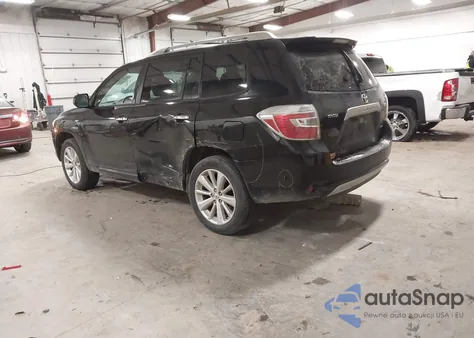 2009 Toyota Highlander Hybrid Limited из США, поврежденный, VIN JTEEW44A792037624